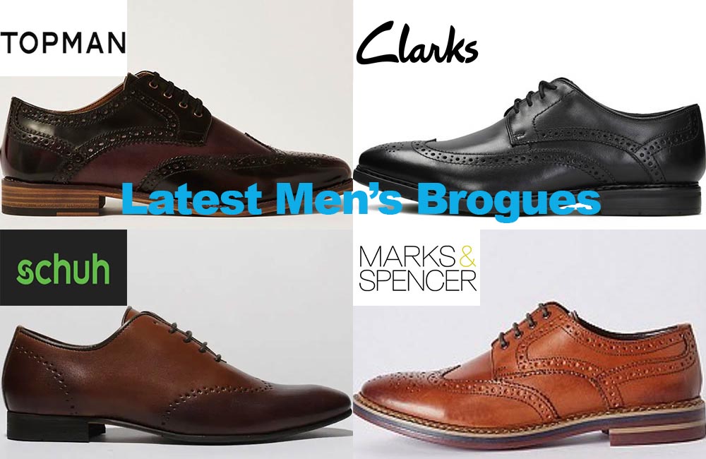Latest Men’s Brogue Shoes from under €100