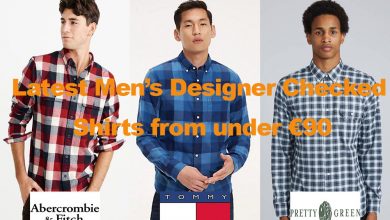 Latest Men’s Designer Checked Shirts for under €90