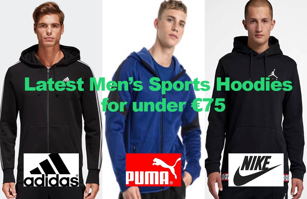 Latest Men’s Sports Hoodies for under €75