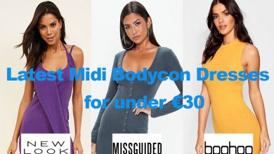 Latest Bodycon Midi Dresses from under €30