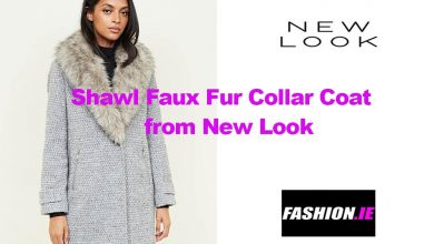 Latest fashion Faux Fur Collar Coat from New Look