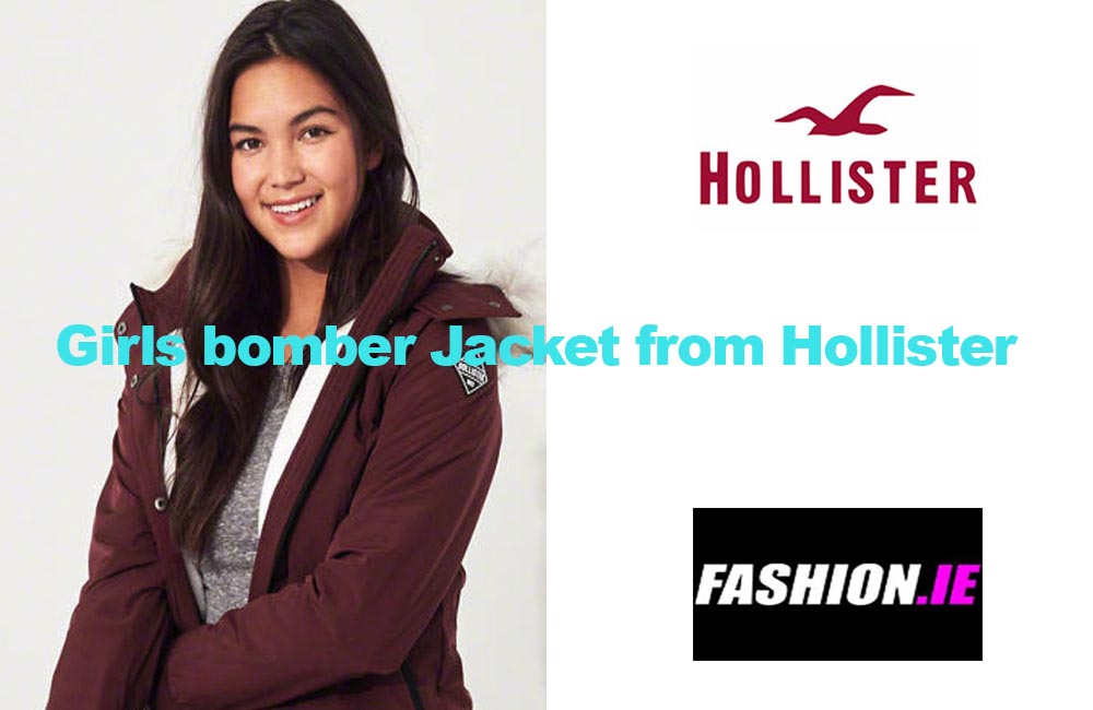 Latest fashion Lined Bomber Jacket from Hollister