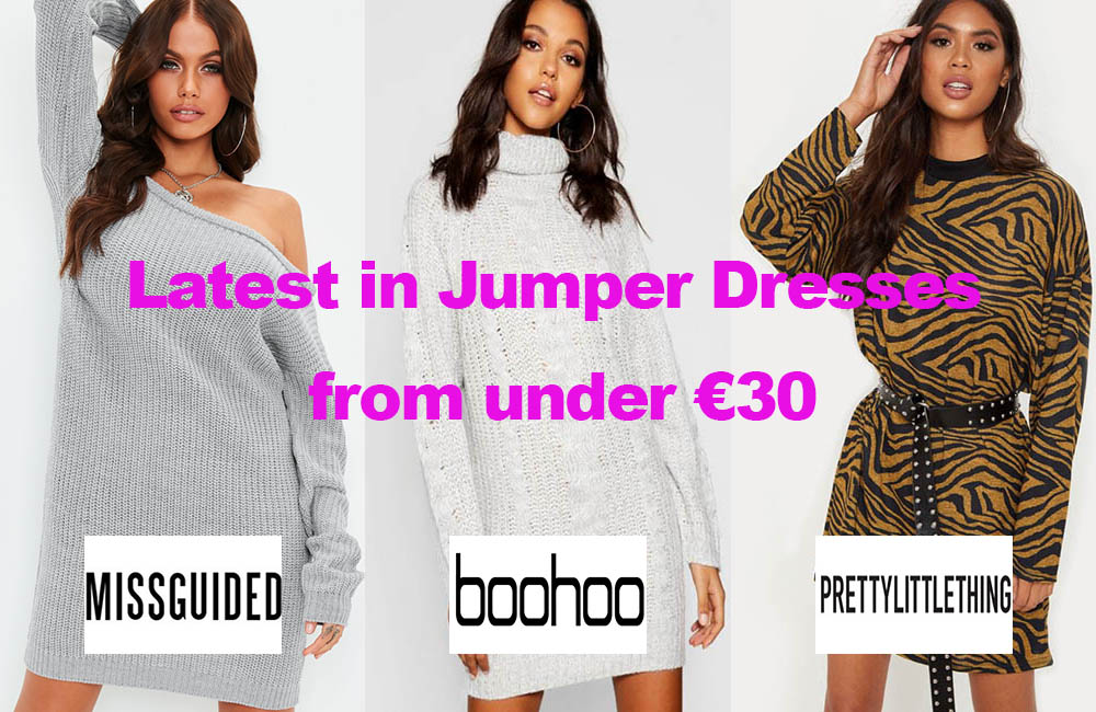 Latest in Jumper Dresses for under €30