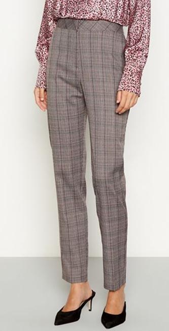 Red Herring Multicoloured Check Print Tailored Trousers From Debenhams