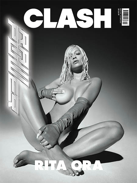 Rita Ora appears on the front cover of Clash Magazine (Photo courtesy of Clash Magazine)