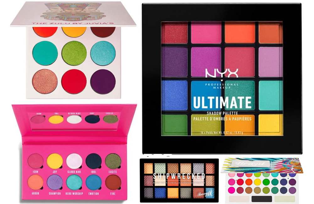 The Best Colourful Eyeshadow Palettes under €25