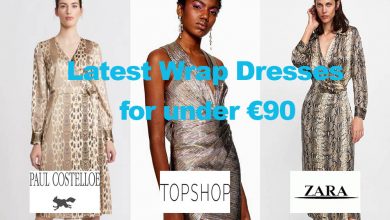 The Latest Ladies Wrap Dresses for under €90