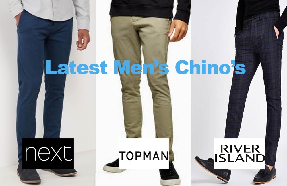 The Latest Men’s Chino’s for under €40