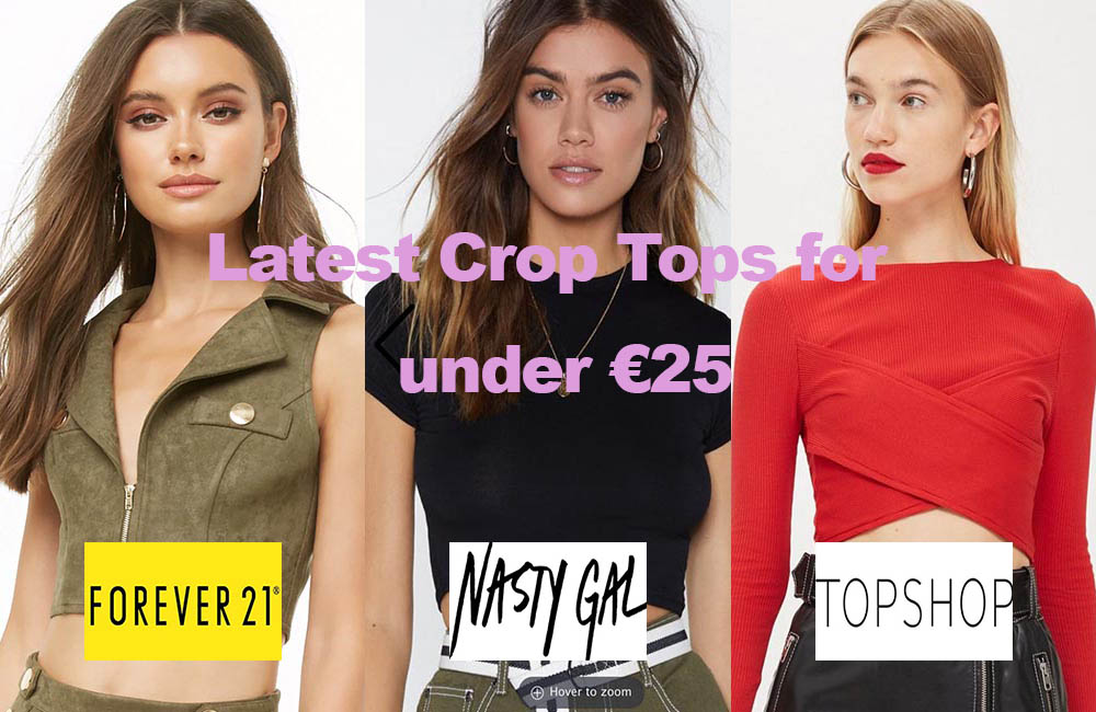 The Latest in Crop Tops for under €25