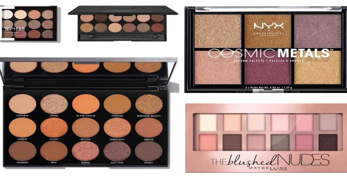 The best eyeshadow palettes under €20