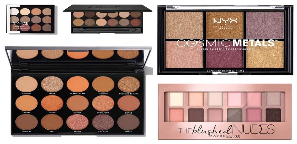 The best eyeshadow palettes under €20