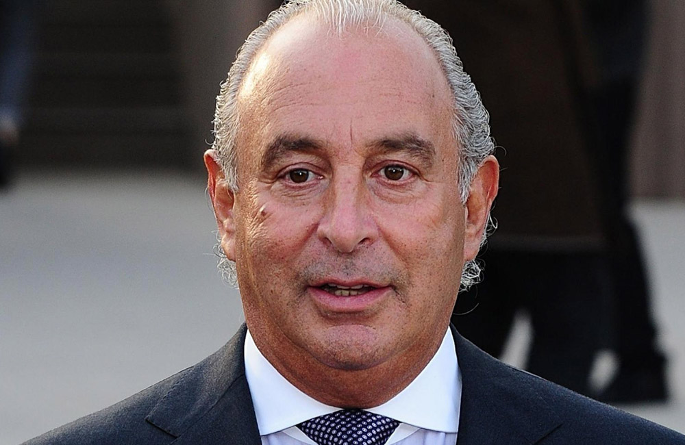 Topshop owner Philip Green accused of sexual harassment