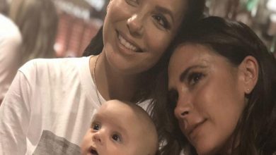 Victoria Beckham finally meets Eva Longoria’s son