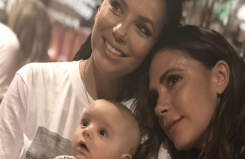 Victoria Beckham finally meets Eva Longoria’s son