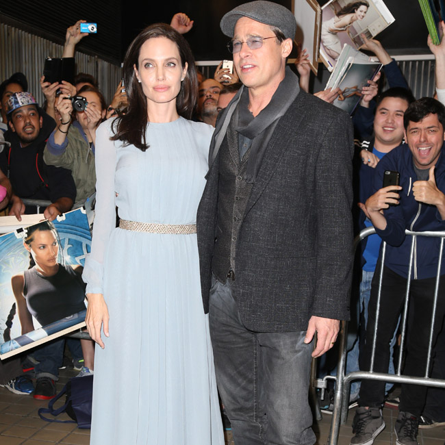 Brad Pitt and Angelina Jolie