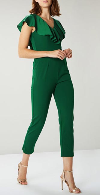 Beau Ruffle Jumpsuit From Coast