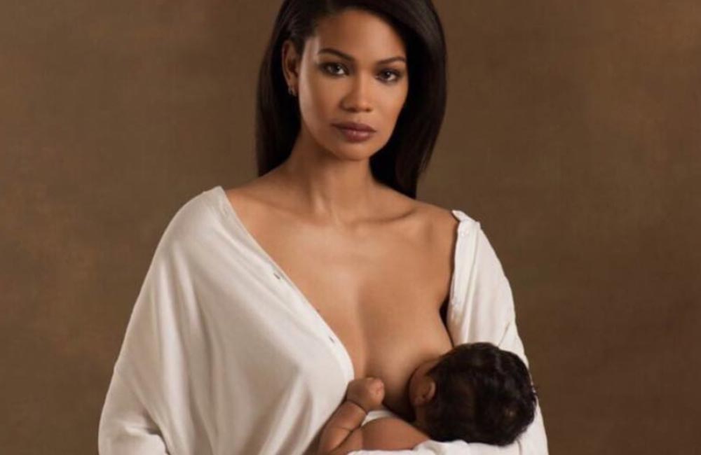 Chanel Iman felt pressured to lose her baby weight Quickly