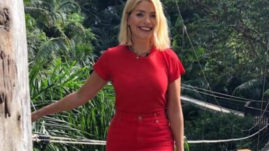 Holly Willoughby does I’m A Celebrity in style
