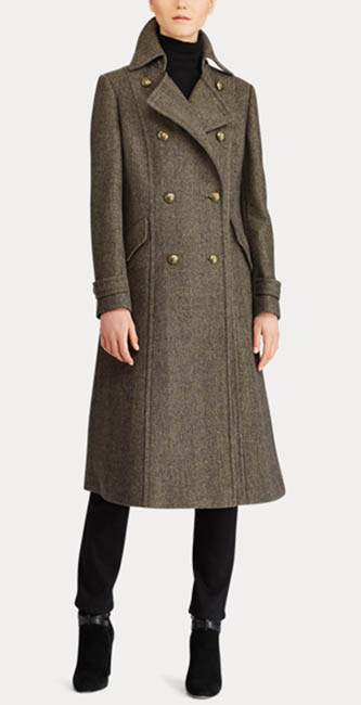 Herringbone Coat From Ralph Lauren