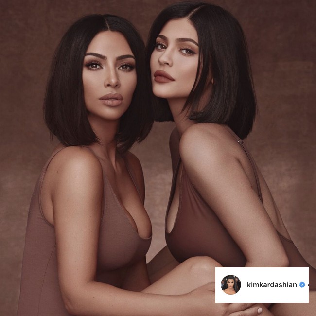 Kim Kardashian West and Kylie Jenner