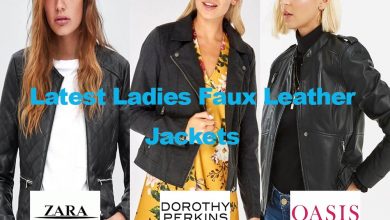 Latest Ladies Faux Leather Look Jackets