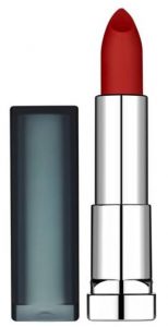 Maybelline Color Sensational Matte Lipstick in Siren In Scarlet