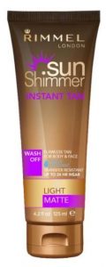 Rimmel Sunshimmer Instant Tan Light Matte