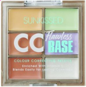 Sunkissed CC Flawless Base Colour Correcting Palette
