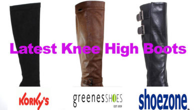 The Latest Ladies Knee High Boots for under €70