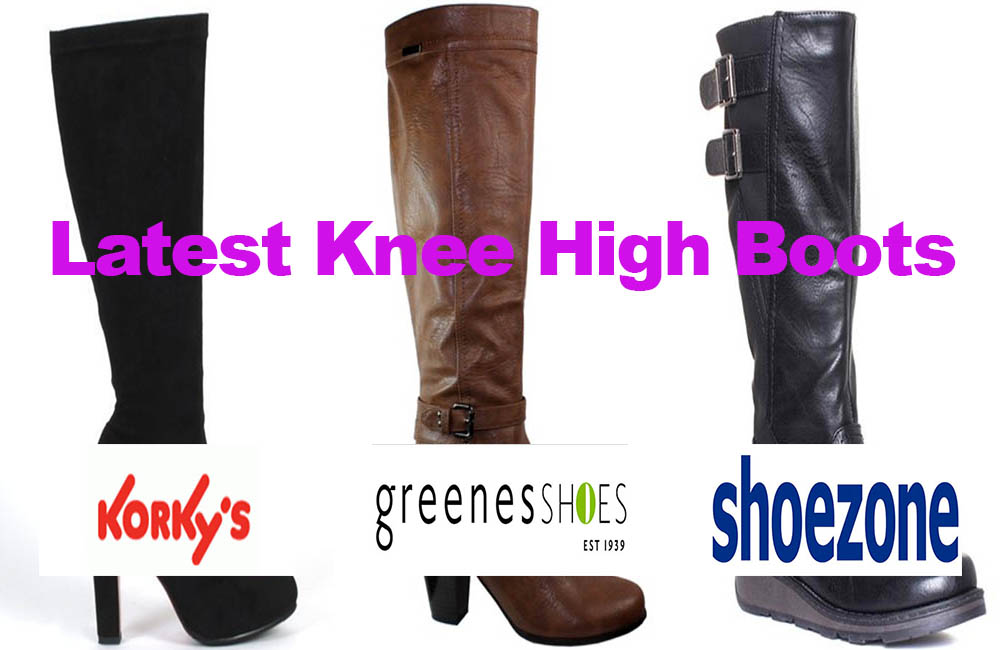 The Latest Ladies Knee High Boots for under €70