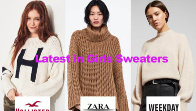 The latest in girls sweater design fashion