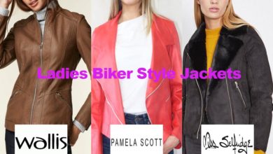 The latest in ladies biker jacket fashion