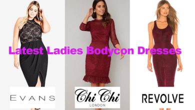 The latest in ladies bodycon dress fashion designs