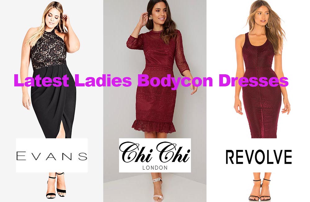 The latest in ladies bodycon dress fashion designs