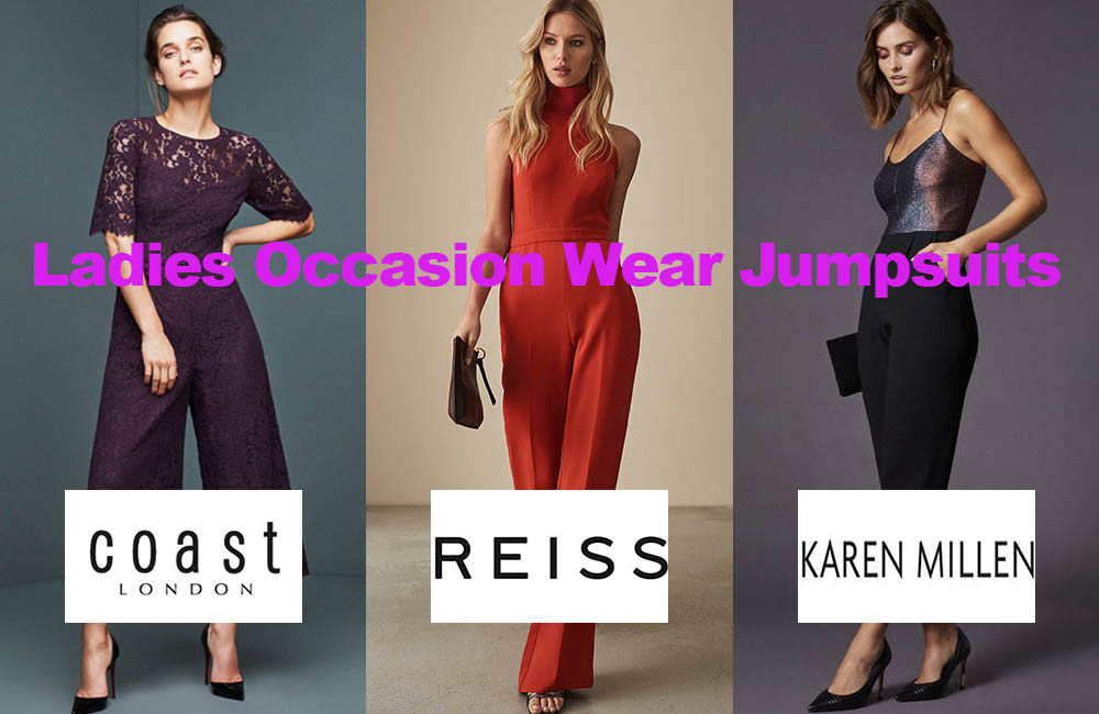 The latest in ladies occasion wear jumpsuit fashion