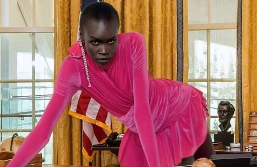 Why Alek Wek is in control of her fashion look