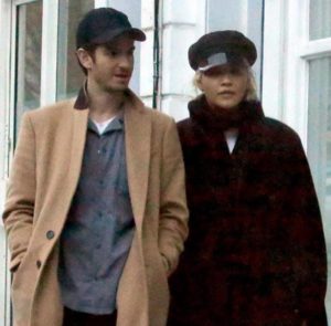 Andrew Garfield and Rita Ora in London (Instagram photo)