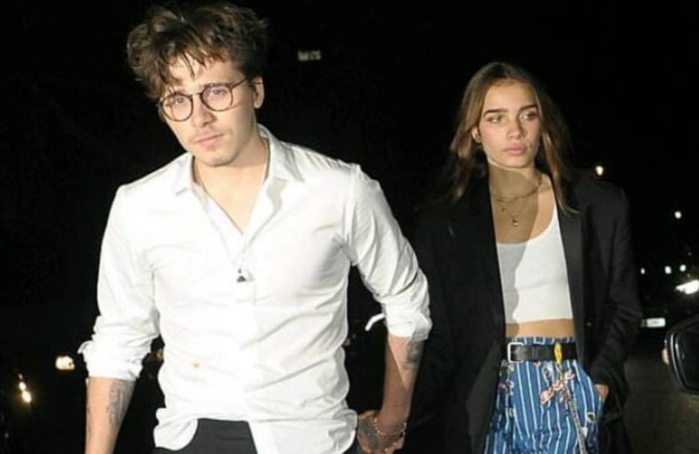 Brooklyn Beckham confirms romance with model Hana Cross