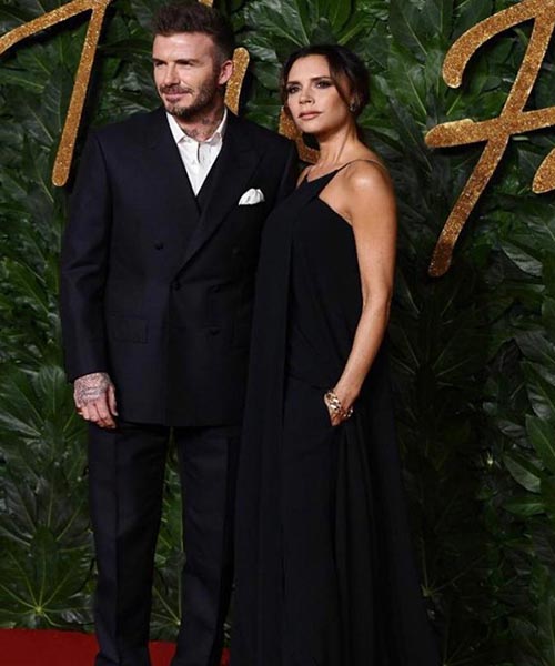 David & Victoria Beckham (Instagram) 2018