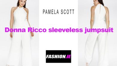 Donna Ricco Sleeveless Jumpsuit from Pamela Scott