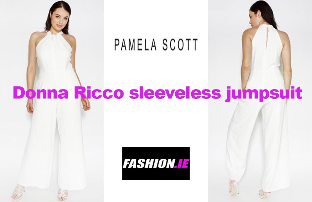 Donna Ricco Sleeveless Jumpsuit from Pamela Scott