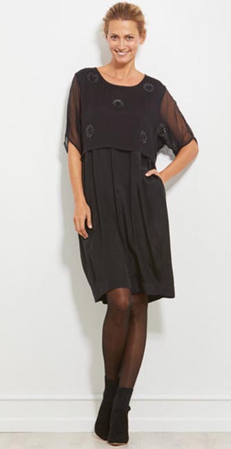 Front view of the Masai Ozia Party Dress from Arnotts