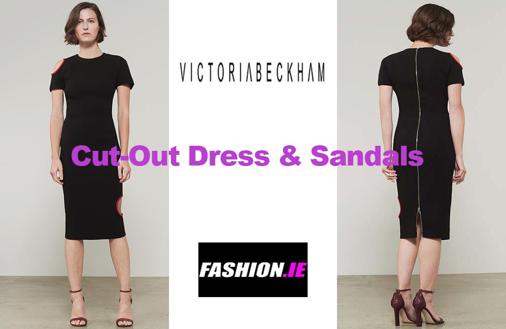 Latest fashion Cut out dress from Victoria Beckham