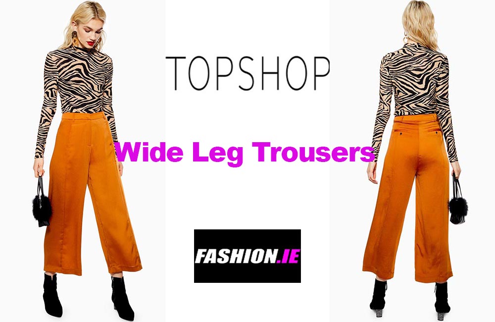 Latest fashion Wide trousers from Topshop