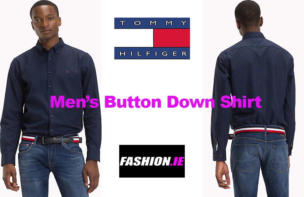 Latest fashion button down collar shirt from Tommy Hilfiger
