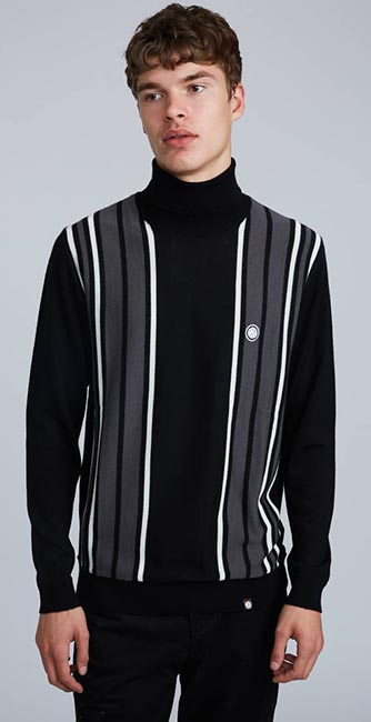 Long Sleeve Knitted Roll Neck From Pretty Green