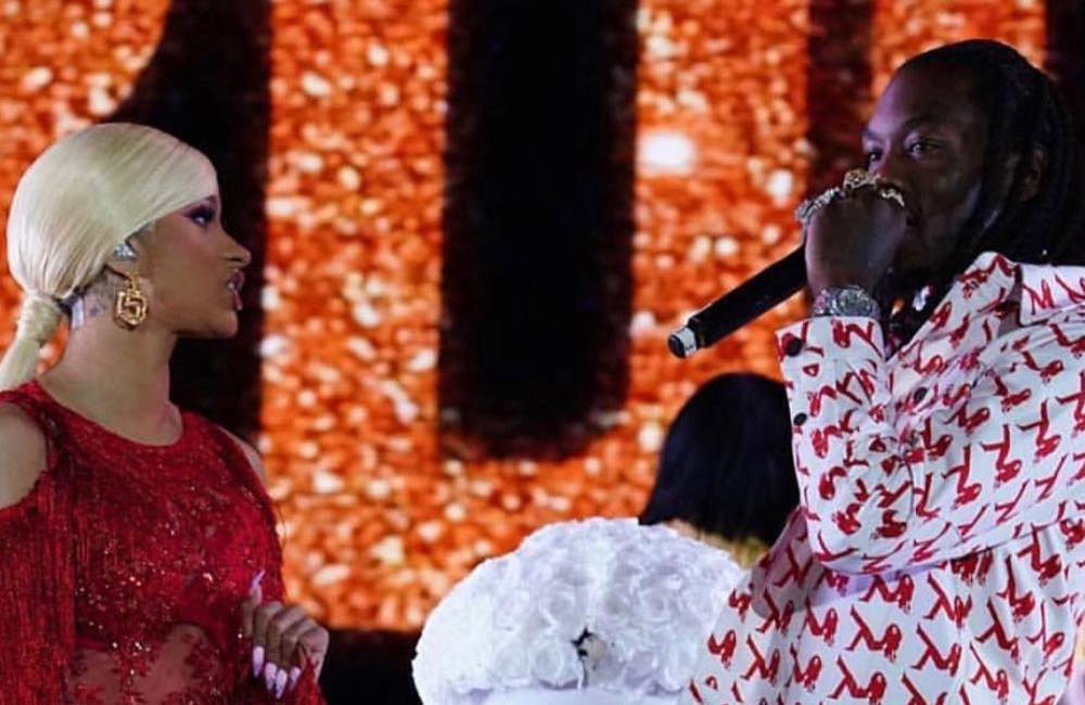 Offset interrupts Cardi B gig with apology