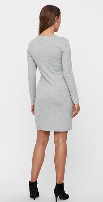 Rear View Of This Knot Dress From Vero Moda