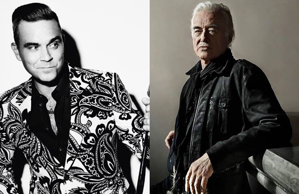 Robbie Williams wins pool planning feud over Jimmy Page