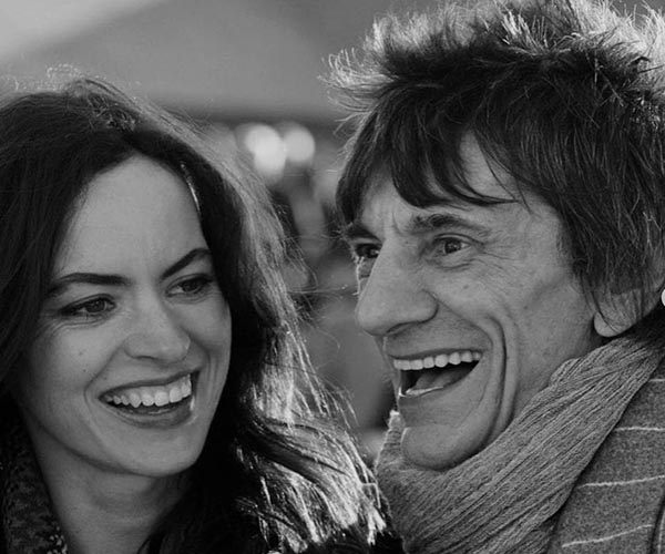 Sally & Ronnie Woods (Instagram) 2018